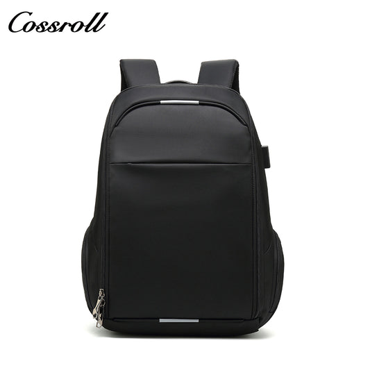 Casual Travel Waterproof Shoulder Bag Men USB Business Luggage Computer Double