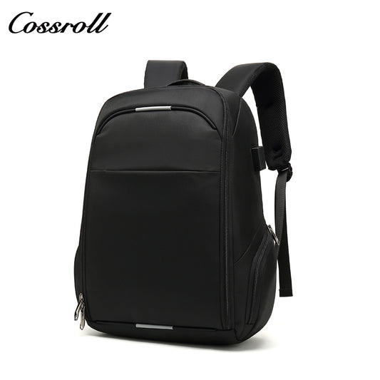 Casual Travel Waterproof Shoulder Bag Men USB Business Luggage Computer Double