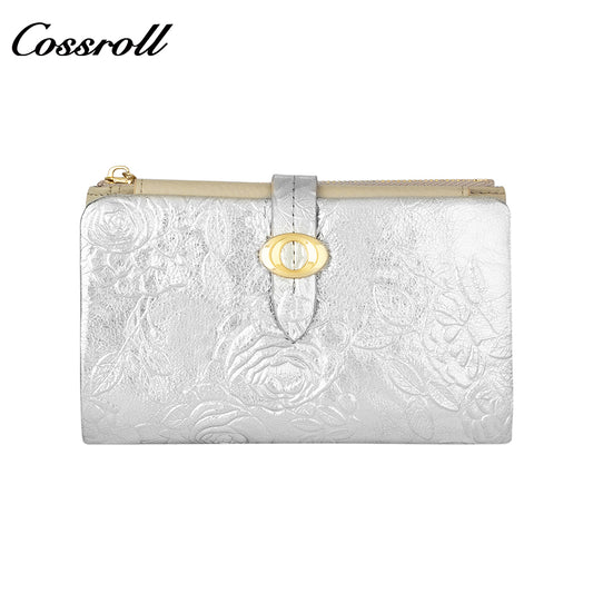 Hot Sale & High Quality Customized for women geniune leather wallet