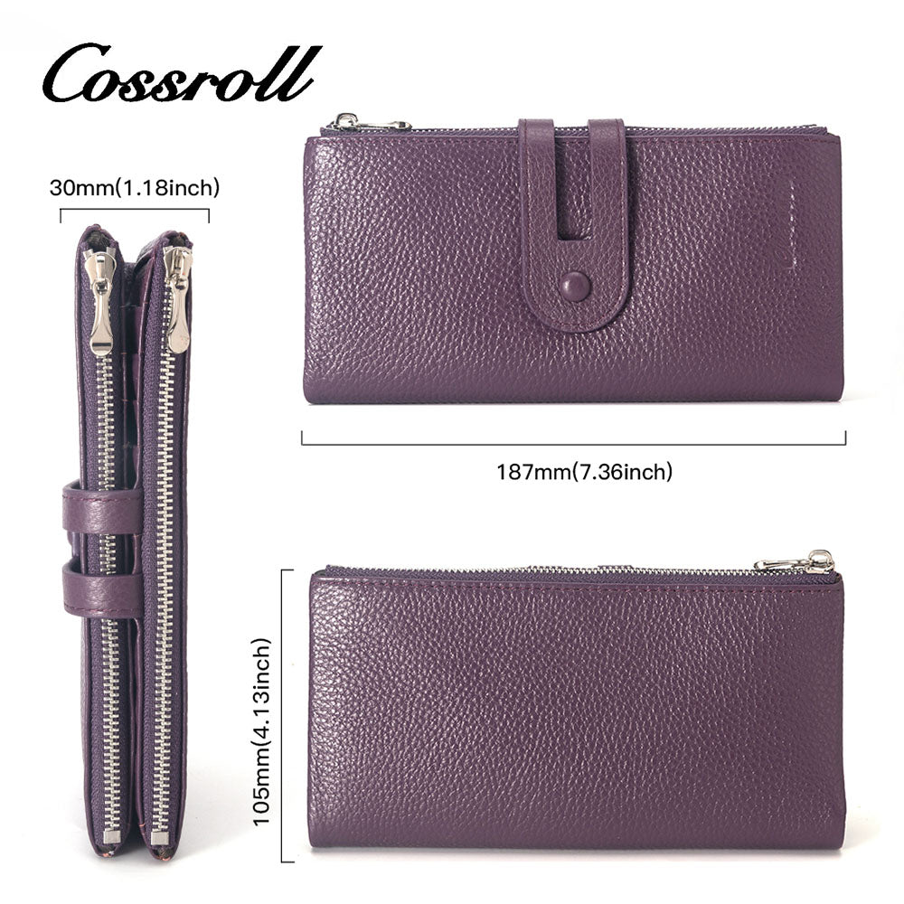 Wholesale Best Seller purple wonder woman leather wallet With Wholesale new design