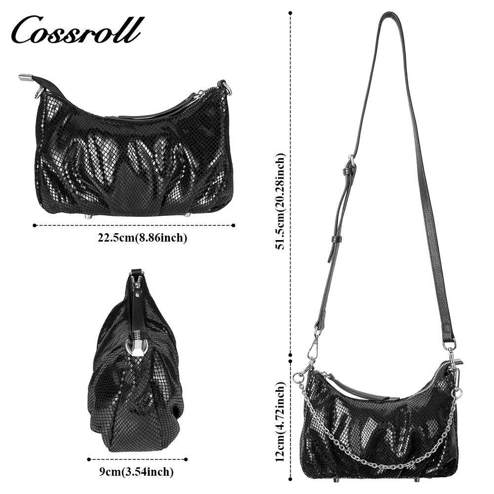 2025 New Summer Hundred Hobo Shoulder Crossbody Bag Sequins Premium Feeling Chain Tote Bag