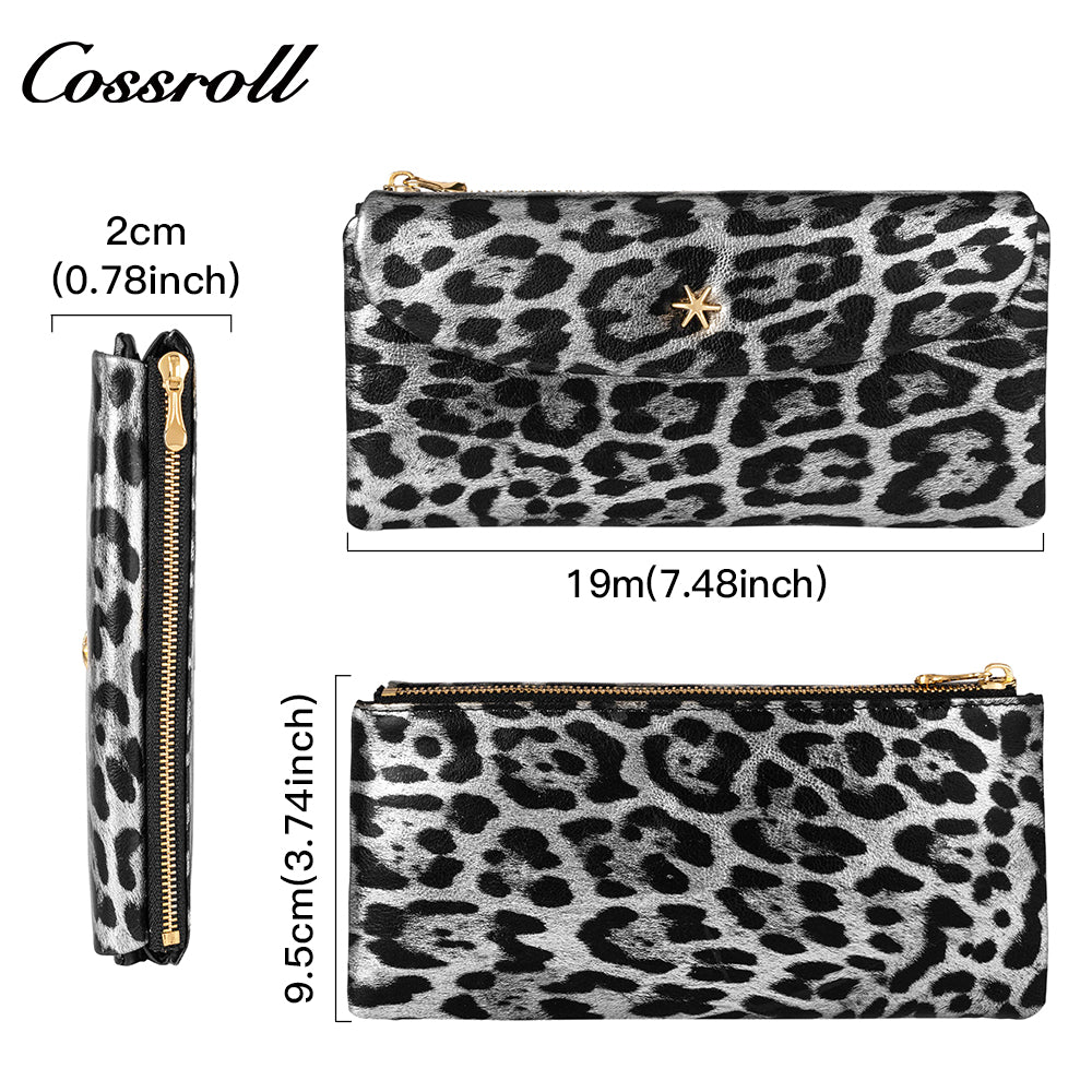 Best Selling leather luxury women small wallet Genuine Leather