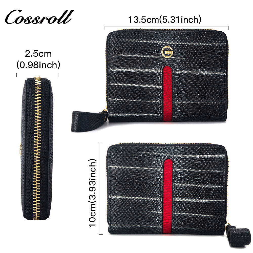 Best Selling leather luxury women small wallet Genuine Leather