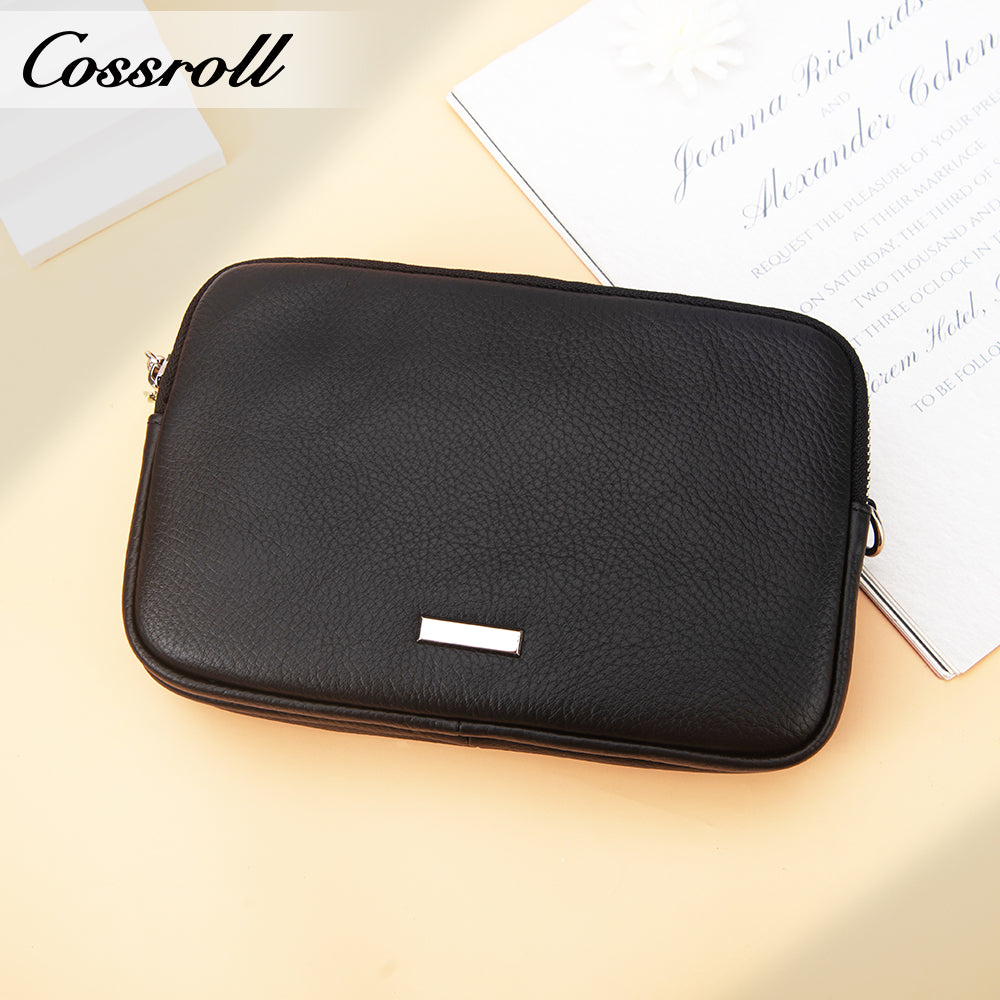 2024 new black leather women's crossbody bag Leather simple square box high-quality cowhide shoulder bag