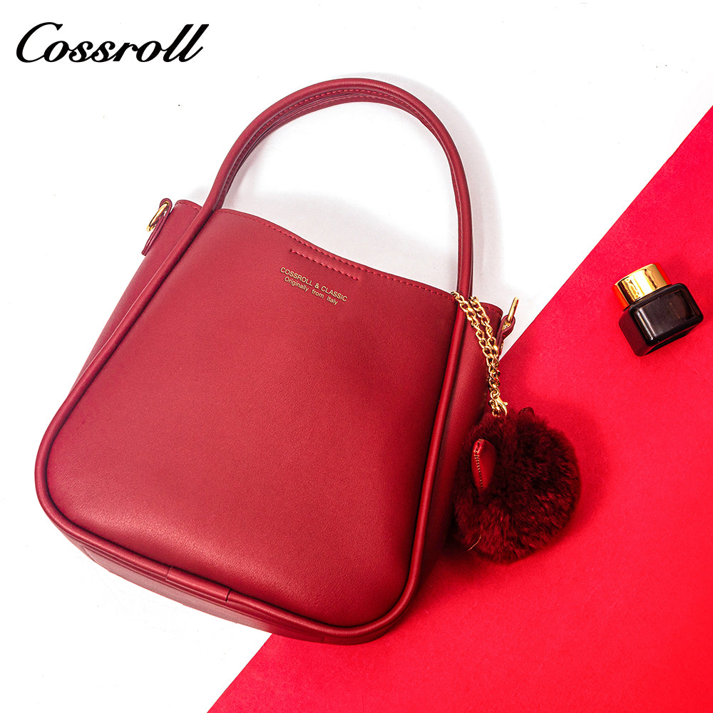 2024 New Fashion Single Shoulder Crossbody Bag Versatile Niche Silk Scarf Women's Handbag Bucket Bag Best Selling Style