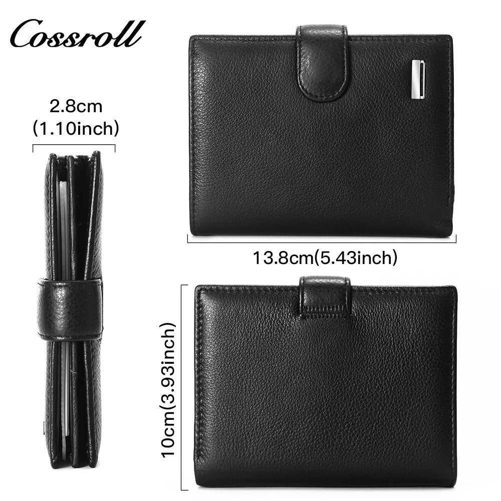 New Genuine Leather Men's Wallet Short High-End Men's Wallet Best-Selling Style