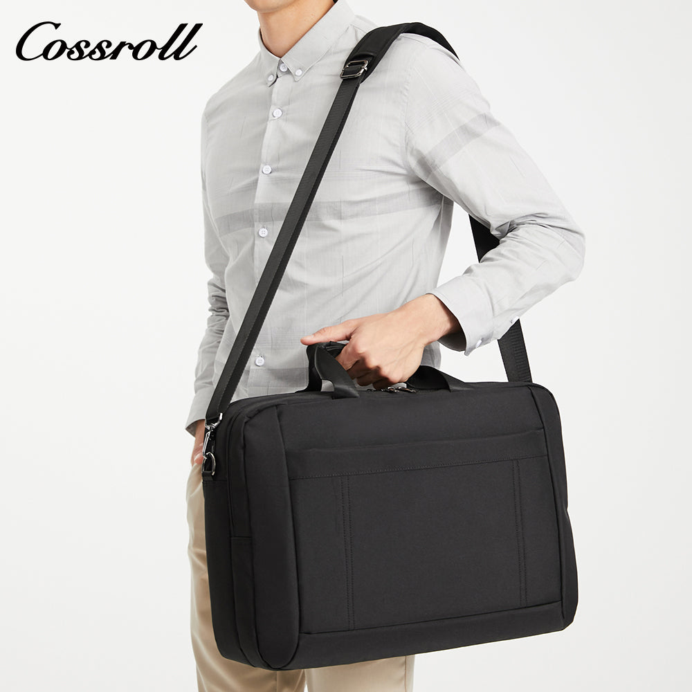 Computer bag men's business shoulder bag waterproof wearable laptop bag crossbody handbag