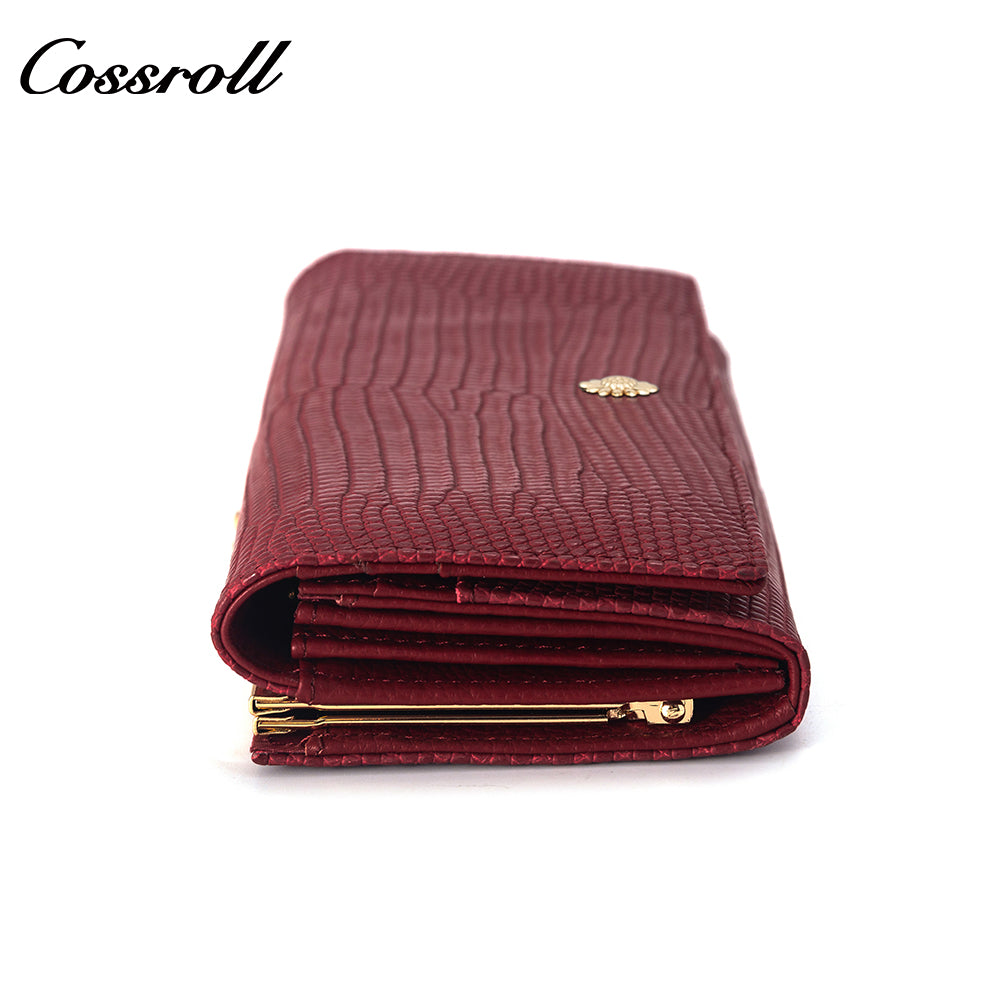 Hot Sale & High Quality Customized for women geniune leather wallet