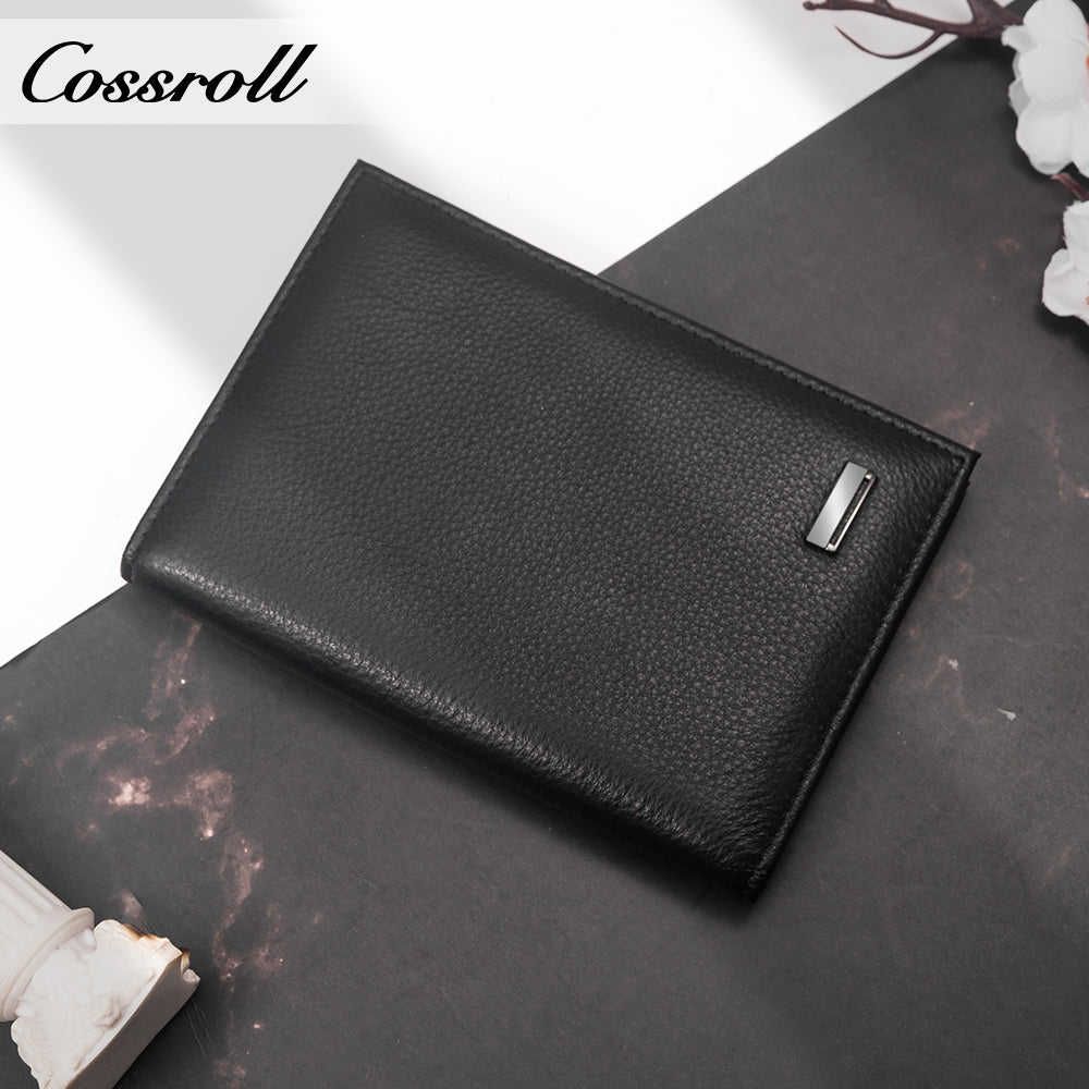 2024 New Genuine Leather Men's Wallet Short High-End Men's Wallet Best-Selling Style