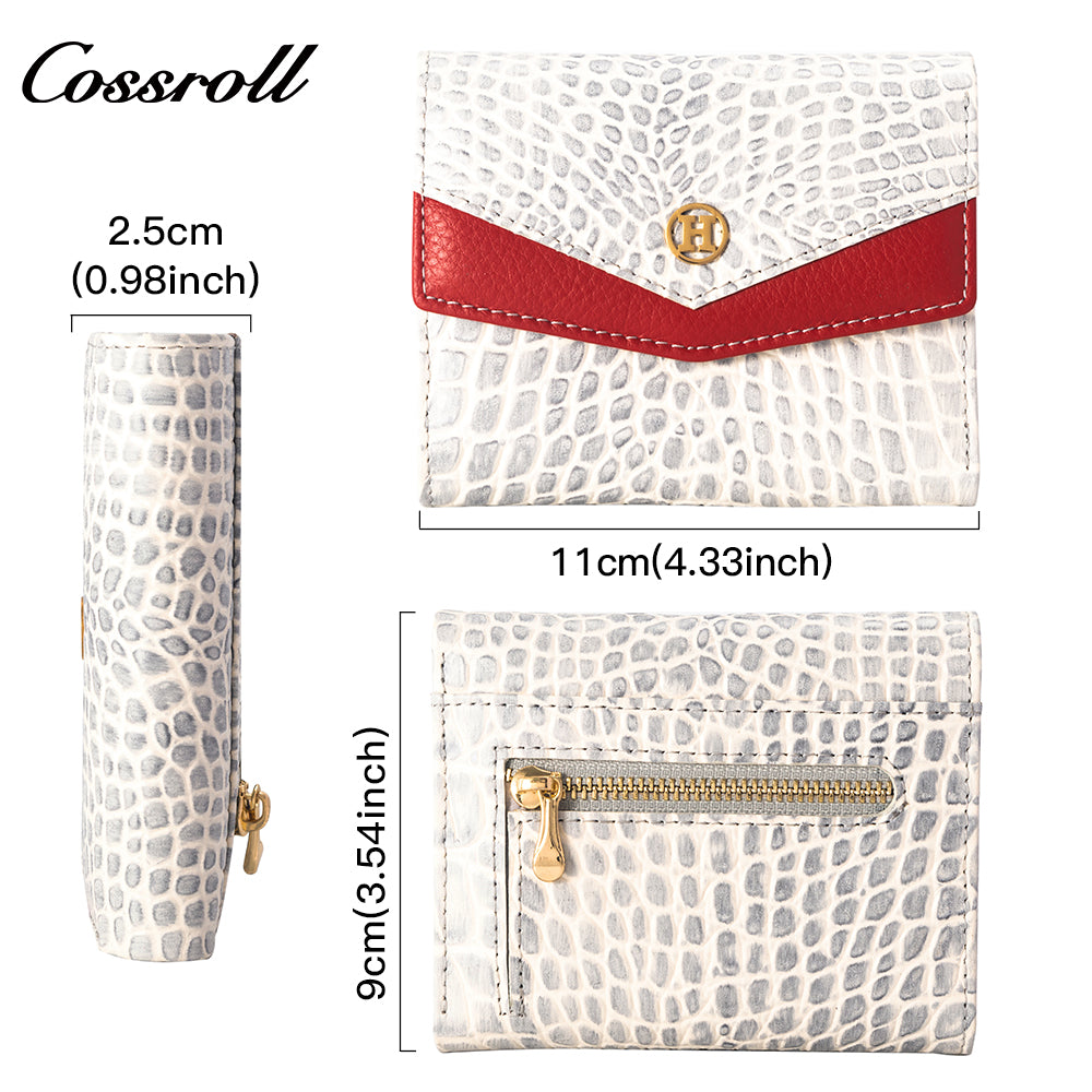 The Lowest Price pure leather magic wallet crocodile texture Genuine Leather