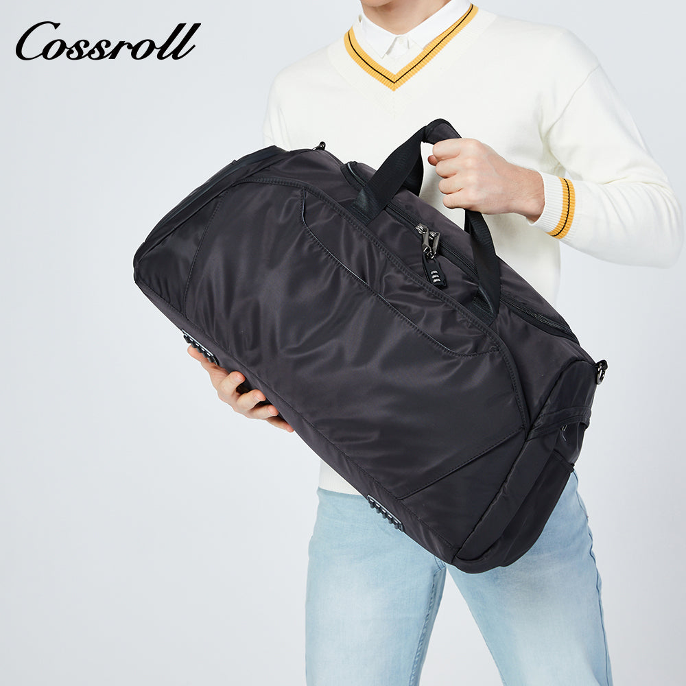 Travel bag fitness bag independent shoe compartment sports yoga bag large capacity travel training bag