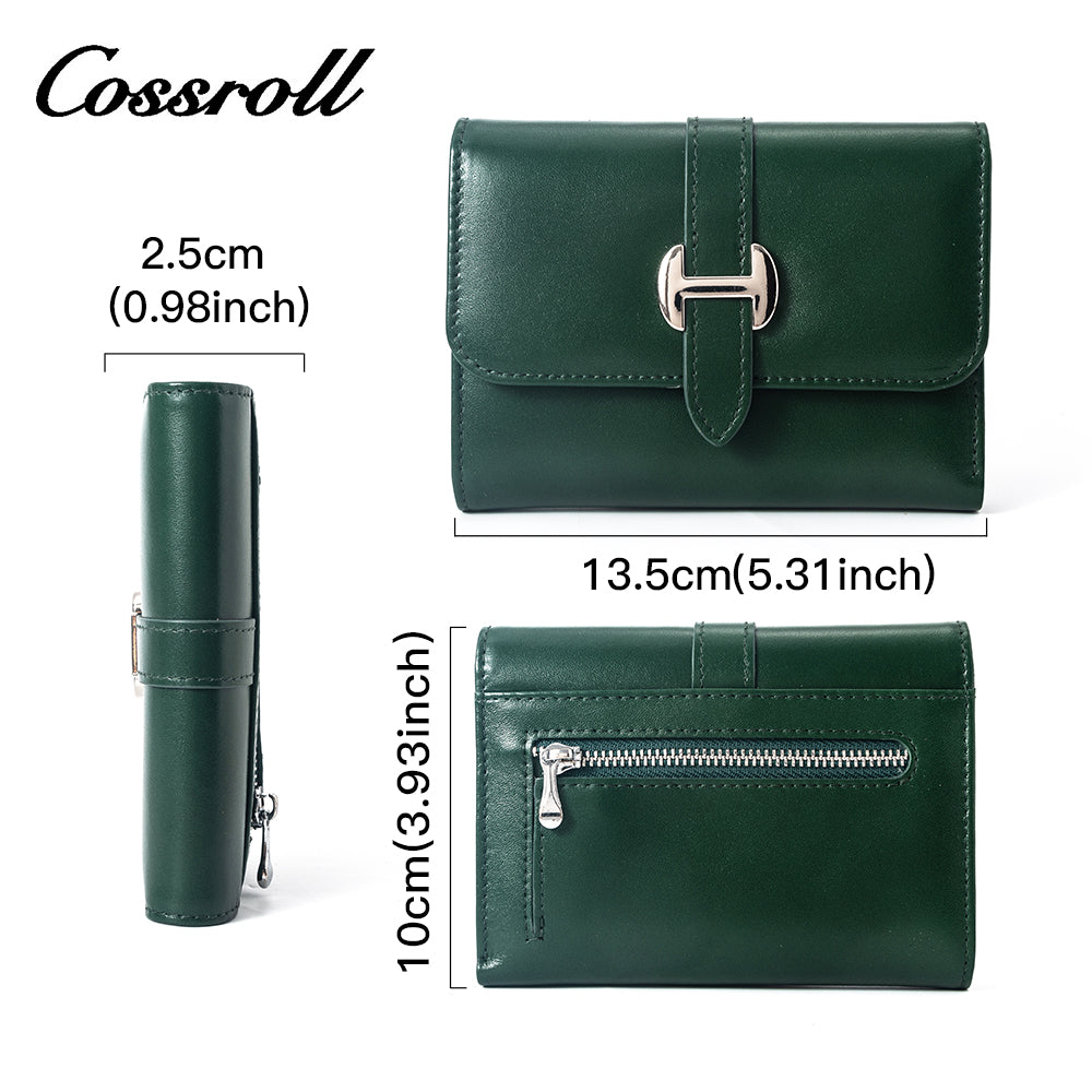The Best China pop up wallet geniune leather wallet
