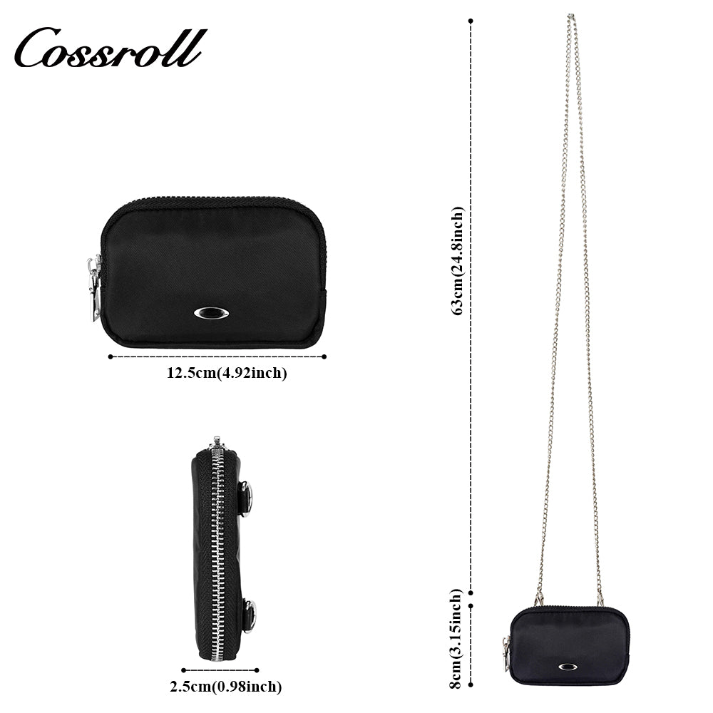 Simple small square bag casual versatile ins style shoulder bag lightweight sports style women's bag