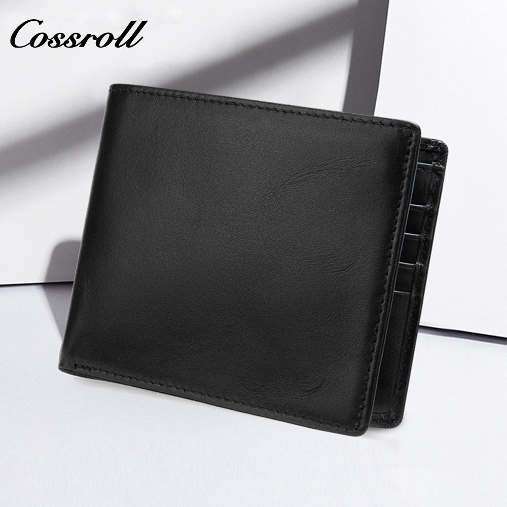 Genuine Leather Classic Business Men's Wallet Short Variety