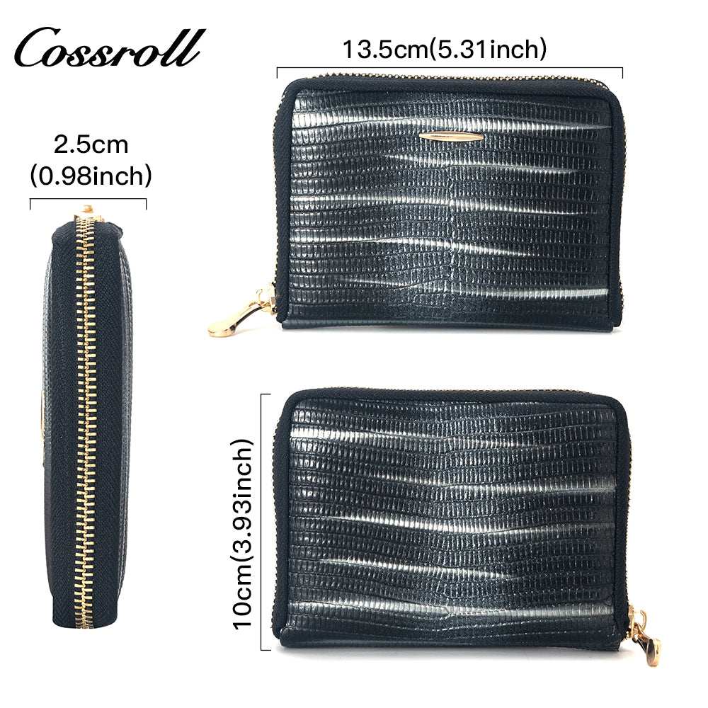 Customized Design ladies designer women wallet geniune leather wallet