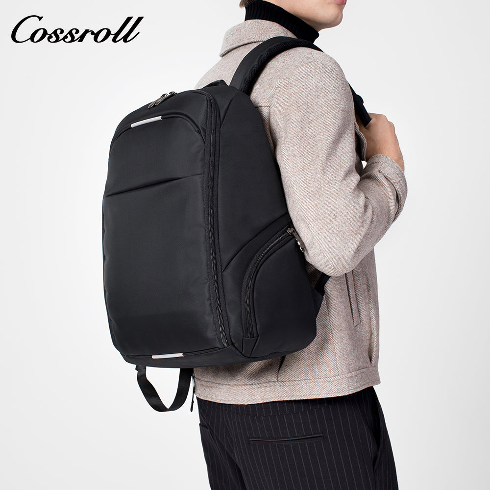 Casual Travel Waterproof Shoulder Bag Men USB Business Luggage Computer Double