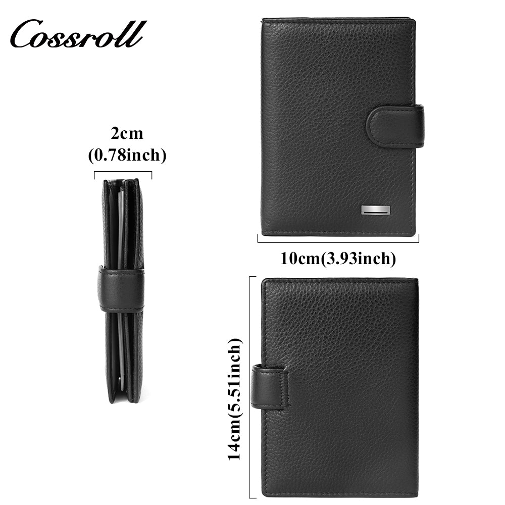 Business Men's Wallet, Top Layer Cowhide, Genuine Leather, Premium Feel