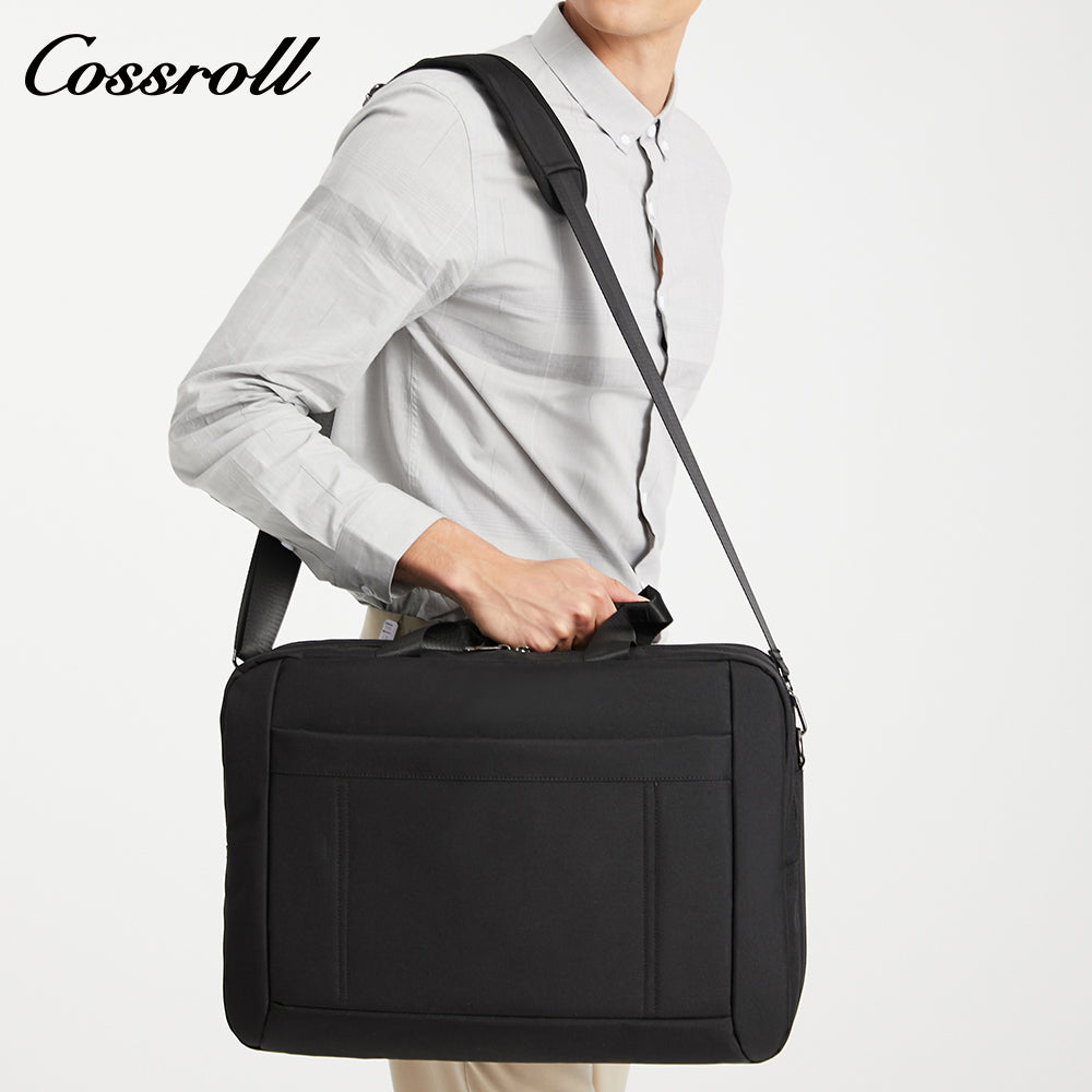 Computer bag men's business shoulder bag waterproof wearable laptop bag crossbody handbag