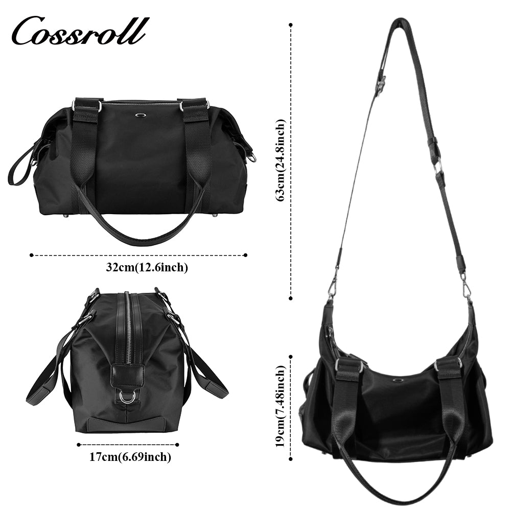 Convenient multifunctional sports fitness yoga bag wet and dry separation large capacity handheld travel bag