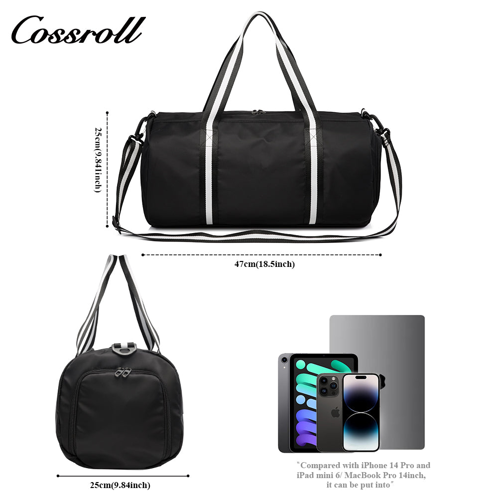 Wet and dry separation sports fitness bag men's handheld large-capacity travel bag male