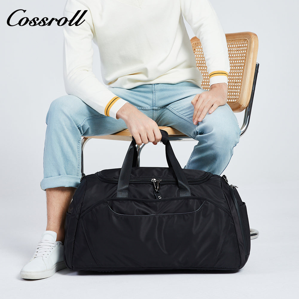 Travel bag fitness bag independent shoe compartment sports yoga bag large capacity travel training bag