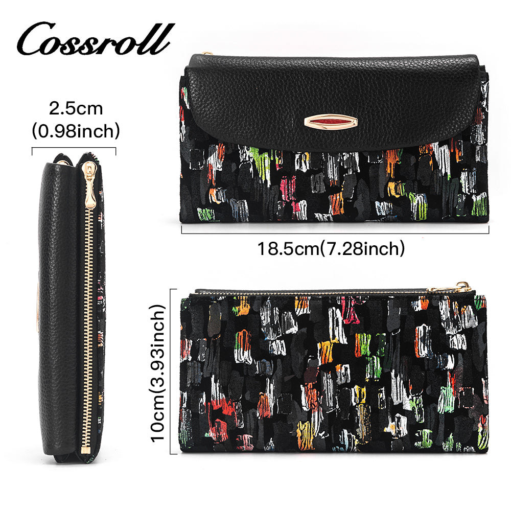 China factory offers high quality professionally designed printed leather wallets