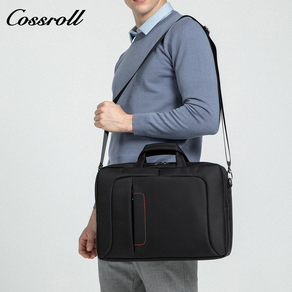 Multifunctional briefcase men's business office double waterproof large capacity men's handheld document bag