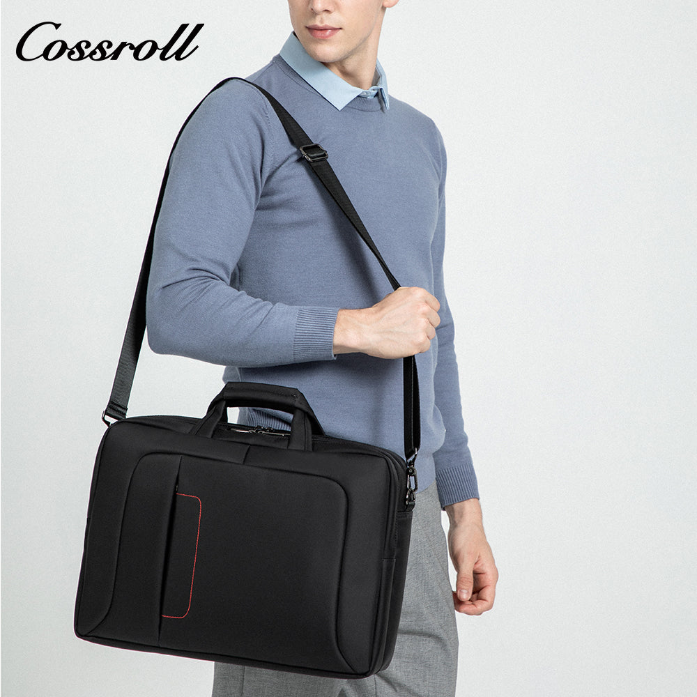Multifunctional briefcase men's business office double waterproof large capacity men's handheld document bag