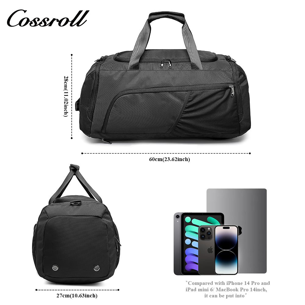 Travel bag men's sports swimming fitness bag large capacity wet and dry bag