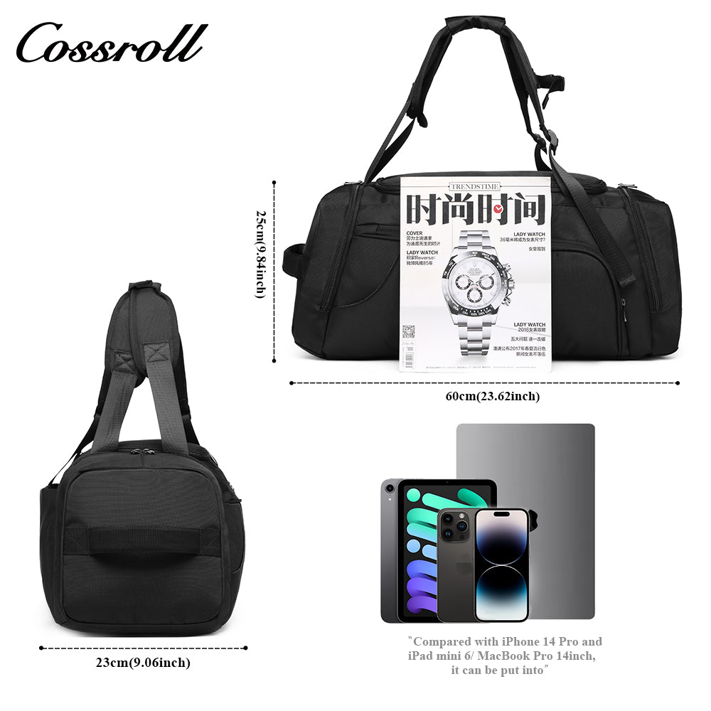 Wet and Dry Gym Bag Multifunctional Men's Outing Shoulder Luggage Bag