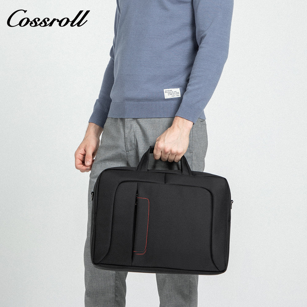 Multifunctional briefcase men's business office double waterproof large capacity men's handheld document bag