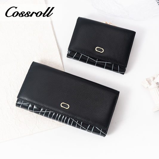 Hot Sale & High Quality Customized for women geniune leather wallet