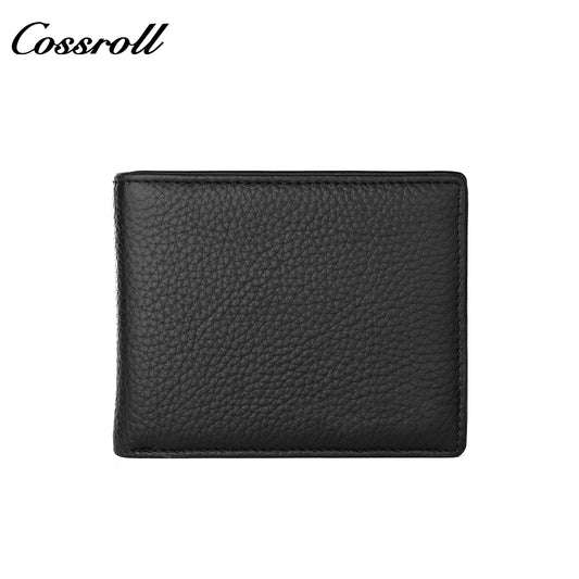 Head layer cowhide US dollars clip document wallet ultra-thin card case