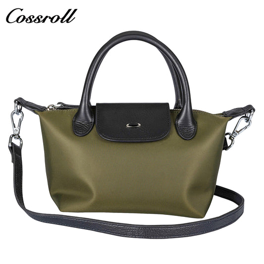 Nylon Waterproof Dumpling Bag Tote Shoulder Crossbody Large Capacity Shoulder Strap Removable Women's Bag