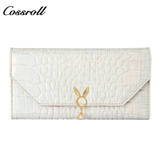 Professional Manufacturer large leather purse manufacturers custom geniune leather wallet