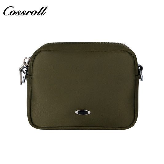 Simple small square wallet casual versatile ins style shoulder wallet lightweight sports style