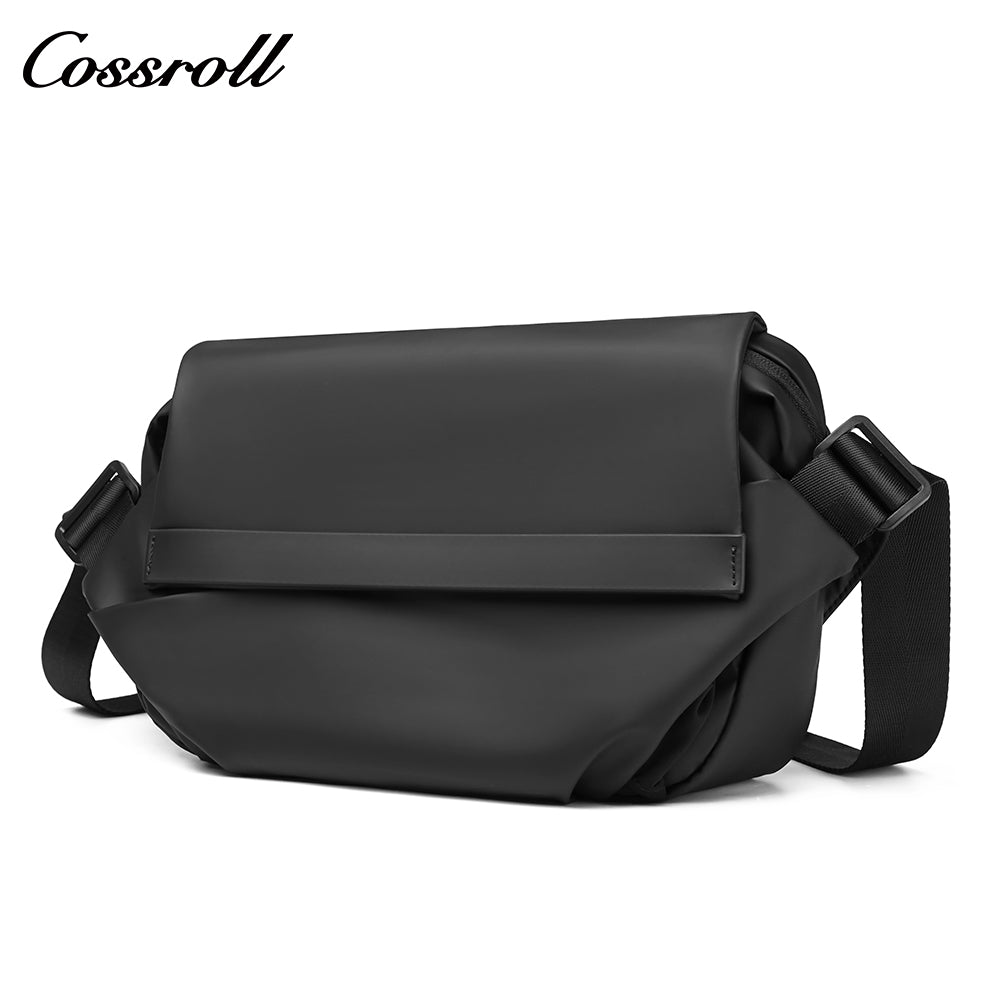 Men's functional crossbody waterproof ipad multifunctional chest bag