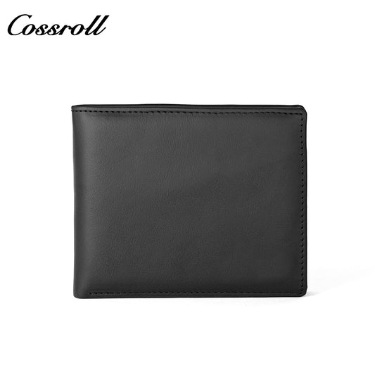 Multifunctional new men's wallet head layer cowhide color collision money clip