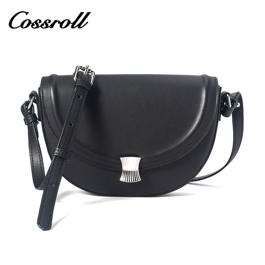 High Quality Leather Brand Luxury Design Luxury Cowhide Shoulder Bag Women's Handbag