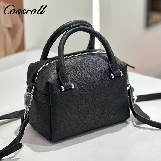Women's Bags Litchi ToteBags Texture Fashion Shoulder Bags Pure Color