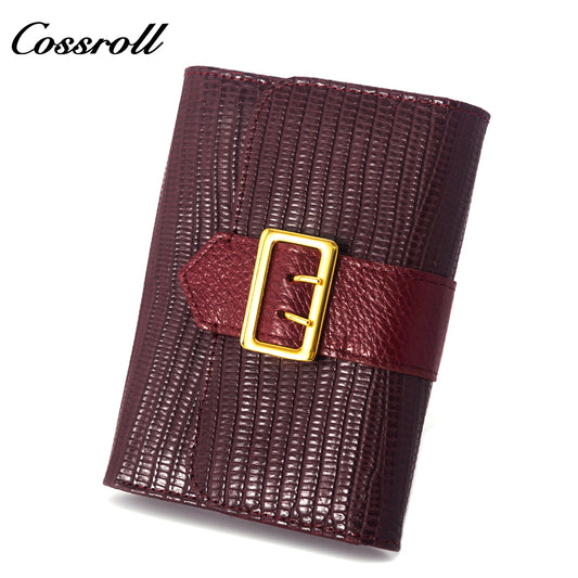 Best Selling leather luxury women small wallet Genuine Leather