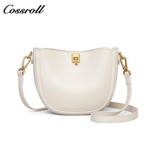 Saddle Bag Crossbody High Feeling Leather Women's Bag Armpit Shoulder Small Bag Box Bag