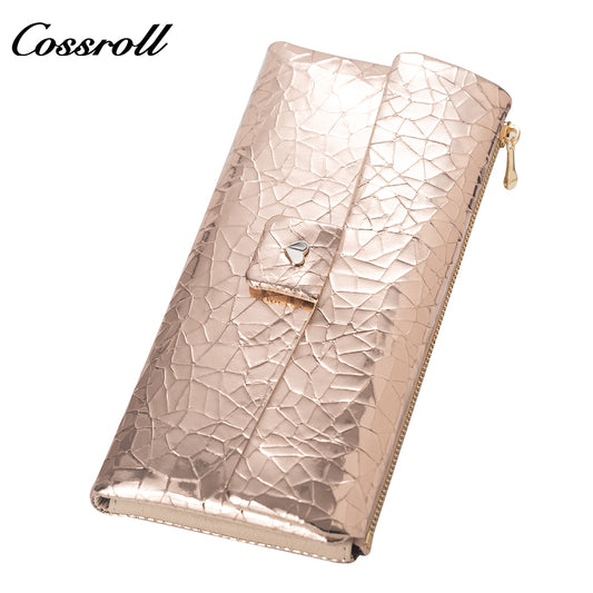 Top-Selling Genuine Leather Women's Wallets Bright leather