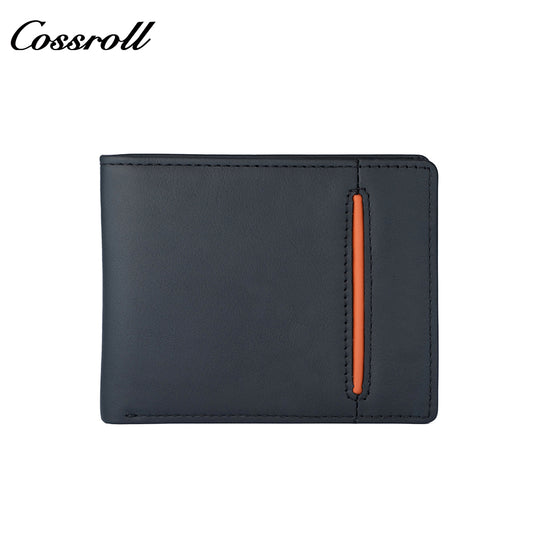 New Genuine Leather Wallet Short Multi-Card Bifold Wallet Head Layer Cowhide Wallet