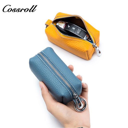 2024 New leather key bag Men's key bag Women's mini wallet