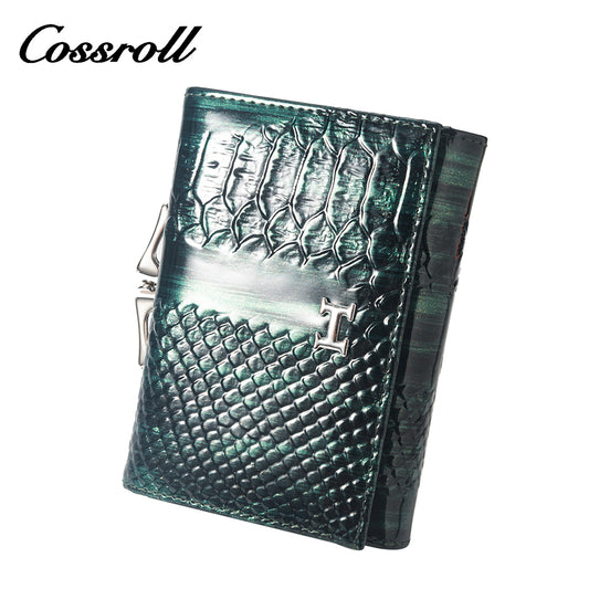 New Design Wholesale black leather women's wallet With lower Price