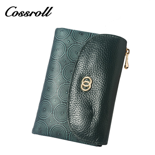 Professional Manufacturer large leather purse manufacturers custom geniune leather wallet