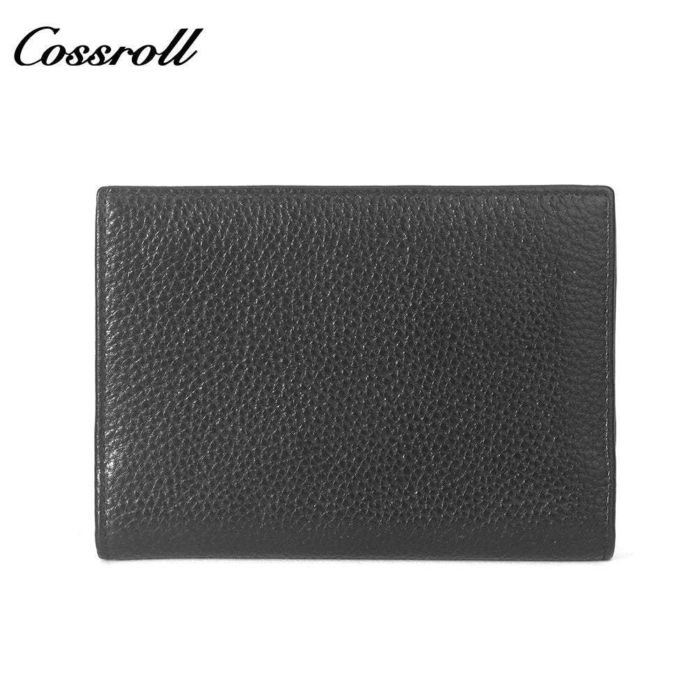 2024 New Products indestructible geniune leather wallet  Lychee leather
