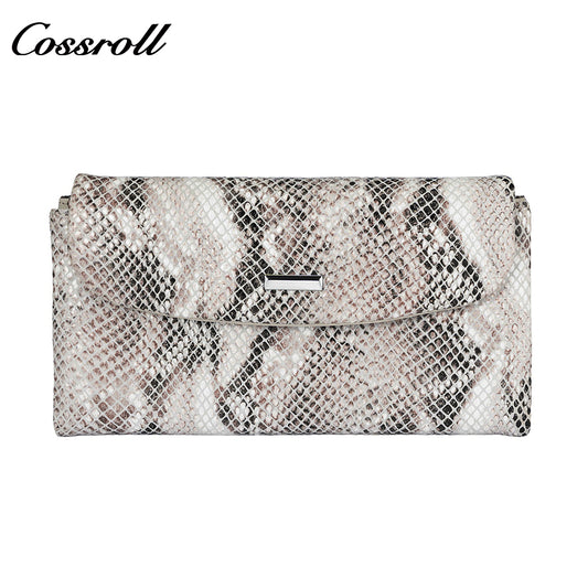 Factory Selling Directly large women's geniune leather wallet