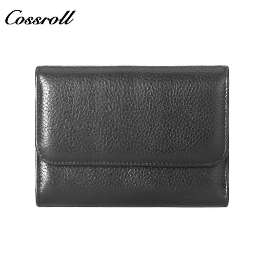 Wholesale High Quality  ladies purse  geniune leather wallet  Lychee leather